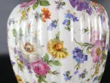 Vintage Boch Frères dekselvaas "Fleurs de Saxe" – foto 7 – kavel bij De Kringwinkel, Heverlee