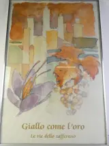 "Giallo come l'oro" – Toscaanse Cultuurposter – foto 2 – kavel bij De Kringwinkel, Heverlee