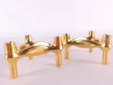 Set van 5 metalen kandelaarhouders – foto 4 – kavel bij De Kringwinkel, Heverlee