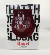 Set van 4 Duvel bierglazen speciale editie – foto 12 – kavel bij De Kringwinkel, Sint-Niklaas