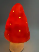 Vintage Heico Paddenstoel Lamp – Origineel Duits Design – foto 3 – kavel bij De Kringwinkel, Gent