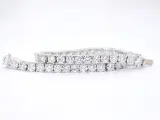 Witgouden armband met briljant geslepen diamanten 9.00 carat – kavel bij Onlineveilingmeester