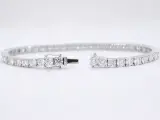 Witgouden armband met briljant geslepen diamanten 9.00 carat – foto 4 – kavel bij Onlineveilingmeester