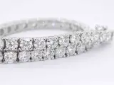 Witgouden armband met briljant geslepen diamanten 9.00 carat – foto 5 – kavel bij Onlineveilingmeester