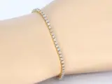 Gouden tennis armband met natuurlijke diamanten – foto 2 – kavel bij Onlineveilingmeester