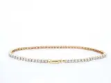 Gouden tennis armband met natuurlijke diamanten – foto 3 – kavel bij Onlineveilingmeester