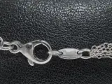 Leo Pizzo - Witgouden ketting met drie lagen – foto 5 – kavel bij Onlineveilingmeester