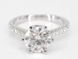 Witgouden ring met een diamant van 1.00 carat – kavel bij Onlineveilingmeester