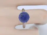 Zilveren sterling ring met natuurlijke lapis lazuli - juwelierskwaliteit – foto 2 – kavel bij Onlineveilingmeester