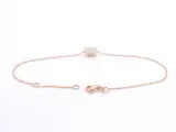 Rosegouden armband met een diamanten bedel – foto 4 – kavel bij Onlineveilingmeester