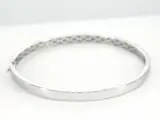 Witgouden vaste armband met briljant geslepen diamant – foto 4 – kavel bij Onlineveilingmeester