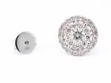 Witgouden entourage oorbellen gezet met 60 briljant geslepen diamanten – foto 7 – kavel bij Onlineveilingmeester