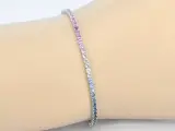 Gouden tennisarmband met 3.00 carat saffieren – foto 2 – kavel bij Onlineveilingmeester