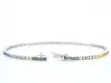 Gouden tennisarmband met 3.00 carat saffieren – foto 5 – kavel bij Onlineveilingmeester