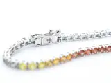 Gouden tennisarmband met 3.00 carat saffieren – foto 8 – kavel bij Onlineveilingmeester