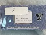 Diamant - 0.26 carat natuurlijke diamant peer geslepen (gecertificeerd) – foto 2 – kavel bij Onlineveilingmeester