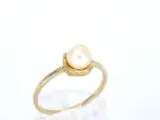 Gouden ring met een parel – foto 4 – kavel bij Onlineveilingmeester