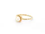 Gouden ring met een parel – foto 8 – kavel bij Onlineveilingmeester