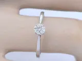 Witgouden ring met diamant – foto 2 – kavel bij Onlineveilingmeester