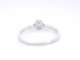 Witgouden ring met diamant – foto 7 – kavel bij Onlineveilingmeester