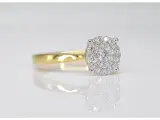 Gouden ring met diamanten – foto 3 – kavel bij Onlineveilingmeester