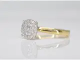 Gouden ring met diamanten – foto 4 – kavel bij Onlineveilingmeester