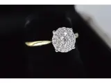 Gouden ring met diamanten – foto 5 – kavel bij Onlineveilingmeester