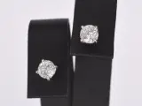 Witgouden diamanten oorbellen van 0.50 carat – kavel bij Onlineveilingmeester