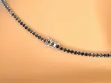 Tenniscollier met natuurlijke zwarte diamanten – foto 6 – kavel bij Onlineveilingmeester