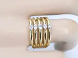 Gouden ring met 5 bijzondere diamanten – foto 2 – kavel bij Onlineveilingmeester