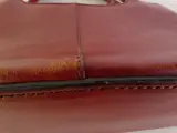 Rode leren handtas met schouderriem - The Bridge – foto 5 – kavel bij De Kringwinkel, Heverlee