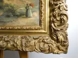 Klassiek landschapsschilderij - olieverf op doek – foto 12 – kavel bij De Kringwinkel, Heverlee