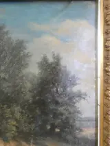 Klassiek landschapsschilderij - olieverf op doek – foto 4 – kavel bij De Kringwinkel, Heverlee