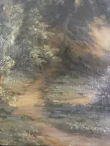 Klassiek landschapsschilderij - olieverf op doek – foto 5 – kavel bij De Kringwinkel, Heverlee