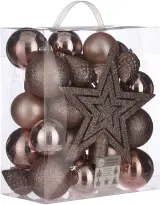Ca. 134x Kerstballen set, House Of Seasons, diverse kleuren – kavel bij Onlineveilingmeester, Dokkum