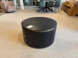 Salontafel, rond zwart – kavel bij Onlineveilingmeester, Joure