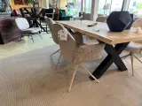 Set van 4 eetkamerstoelen grijs/wit – kavel bij Onlineveilingmeester, Joure