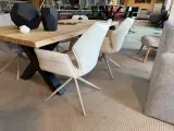Set van 4 eetkamerstoelen grijs/wit – foto 4 – kavel bij Onlineveilingmeester, Joure