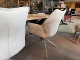 Set van 4 eetkamerstoelen grijs/wit – foto 6 – kavel bij Onlineveilingmeester, Joure