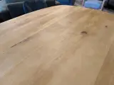 Eettafel, zwart metalen spinpoot naturel – foto 5 – kavel bij Onlineveilingmeester, Joure