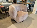 Draai fauteuil, design roze – foto 3 – kavel bij Onlineveilingmeester, Joure