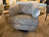 Draai fauteuil grijs/blauw – foto 2 – kavel bij Onlineveilingmeester, Joure
