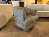 Draai fauteuil grijs/blauw – foto 3 – kavel bij Onlineveilingmeester, Joure