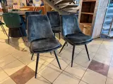 Set van 4 eetkamerstoelen groen – foto 2 – kavel bij Onlineveilingmeester, Joure