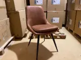 Set van 6 eetkamerstoelen cognac – foto 2 – kavel bij Onlineveilingmeester, Joure