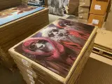 Schilderij gehard glas Lama,s – foto 2 – kavel bij Onlineveilingmeester, Joure