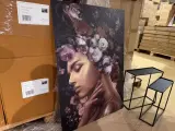 Schilderij gehard glas Vrouw bloemenkrans Hoogwaardige kwaliteit Homebound – foto 4 – kavel bij Onlineveilingmeester, Joure
