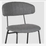 Set van 4 barstoelen grijs – foto 3 – kavel bij Onlineveilingmeester, Joure