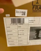 Decoratief krukje walnoot – foto 4 – kavel bij Onlineveilingmeester, Joure