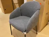 Set van 6 eetkamerstoelen grijs – foto 4 – kavel bij Onlineveilingmeester, Joure